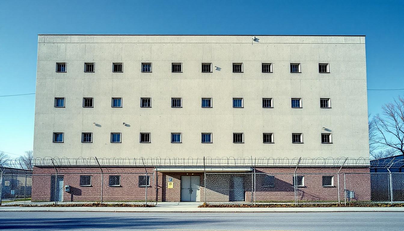 Christian County Jail exterior view