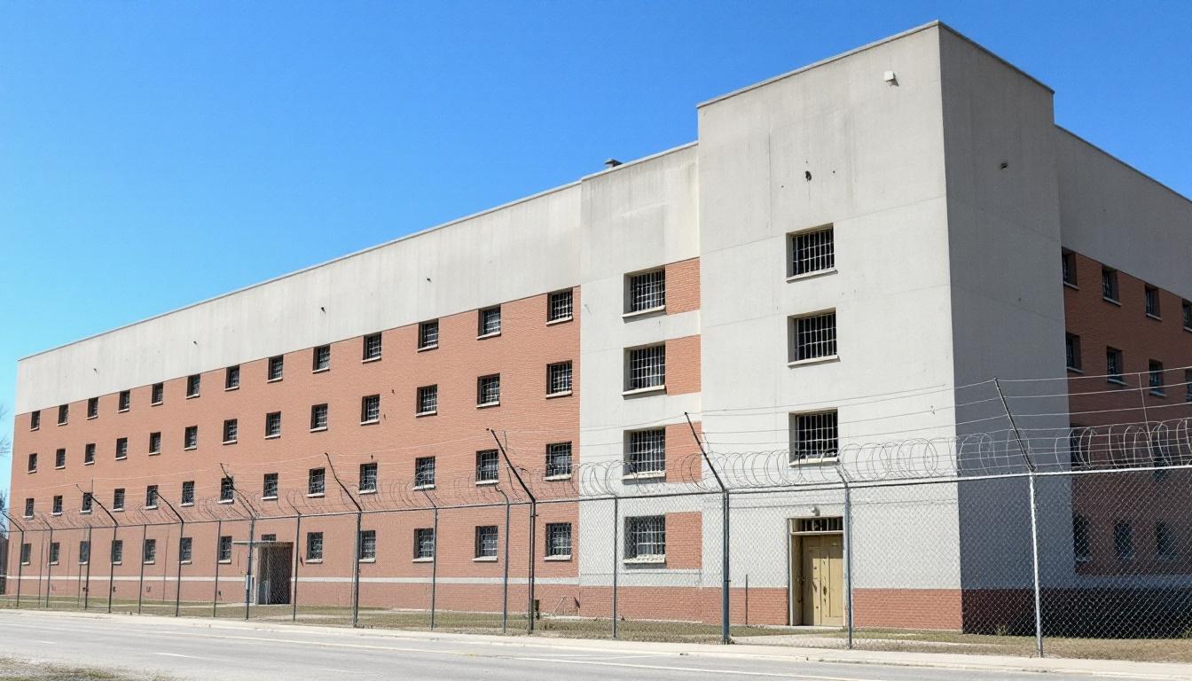Cleveland County Jail exterior view