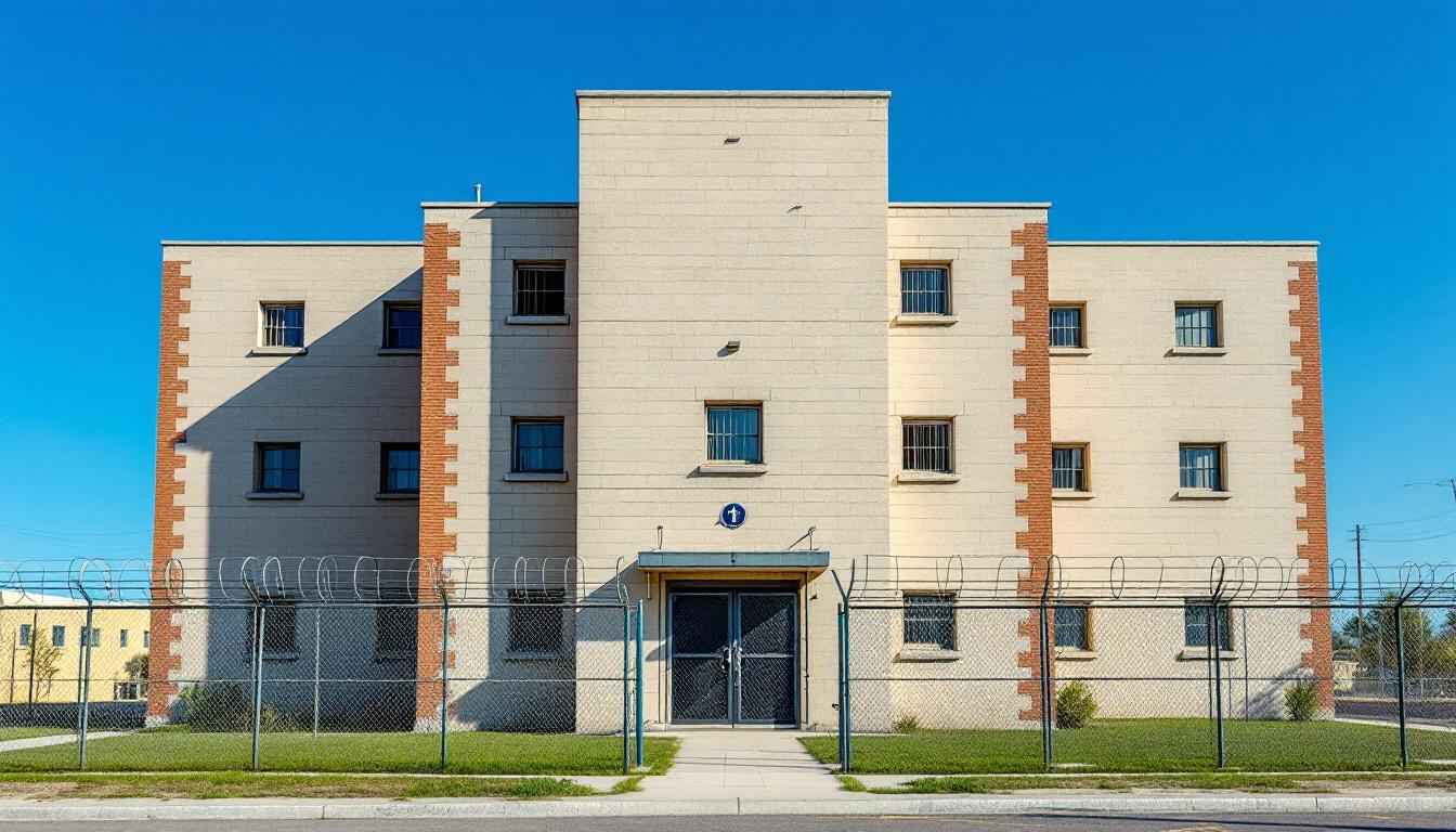 Clinton County Jail exterior view