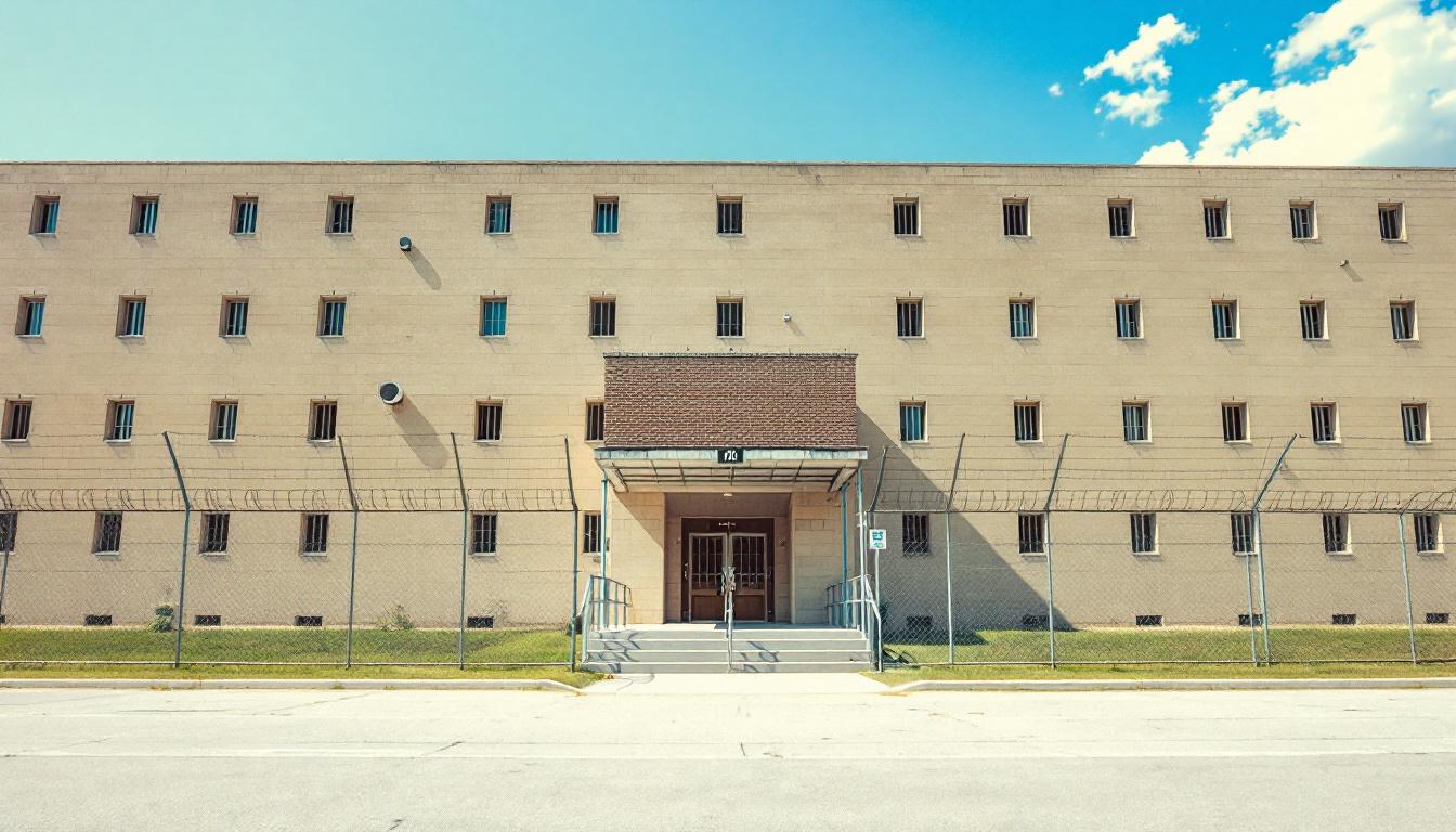Cloud County Jail exterior view