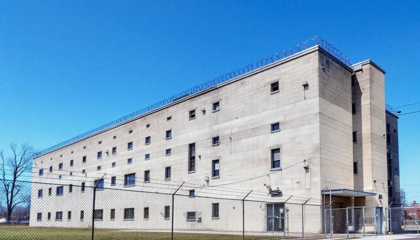 Coles County Jail exterior view