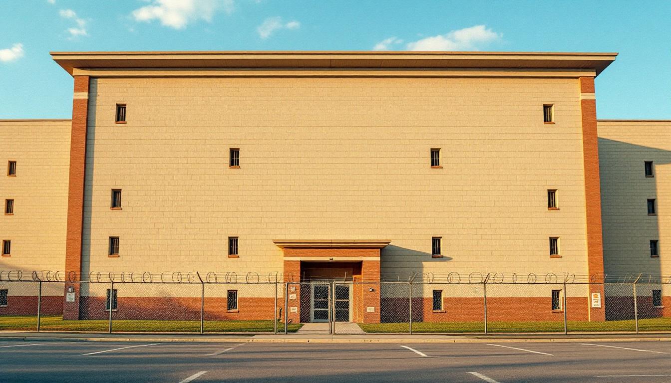 Columbiana County Jail exterior view