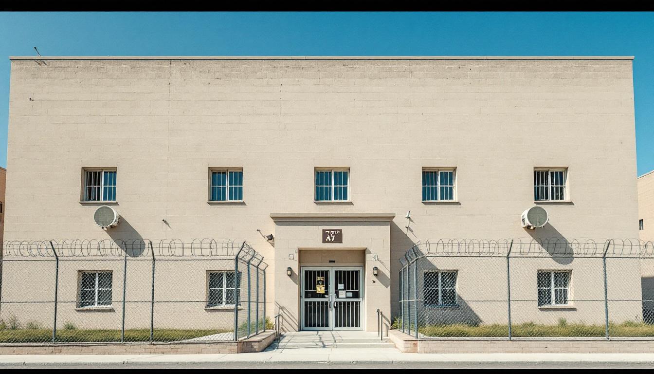 Comanche County Jail exterior view