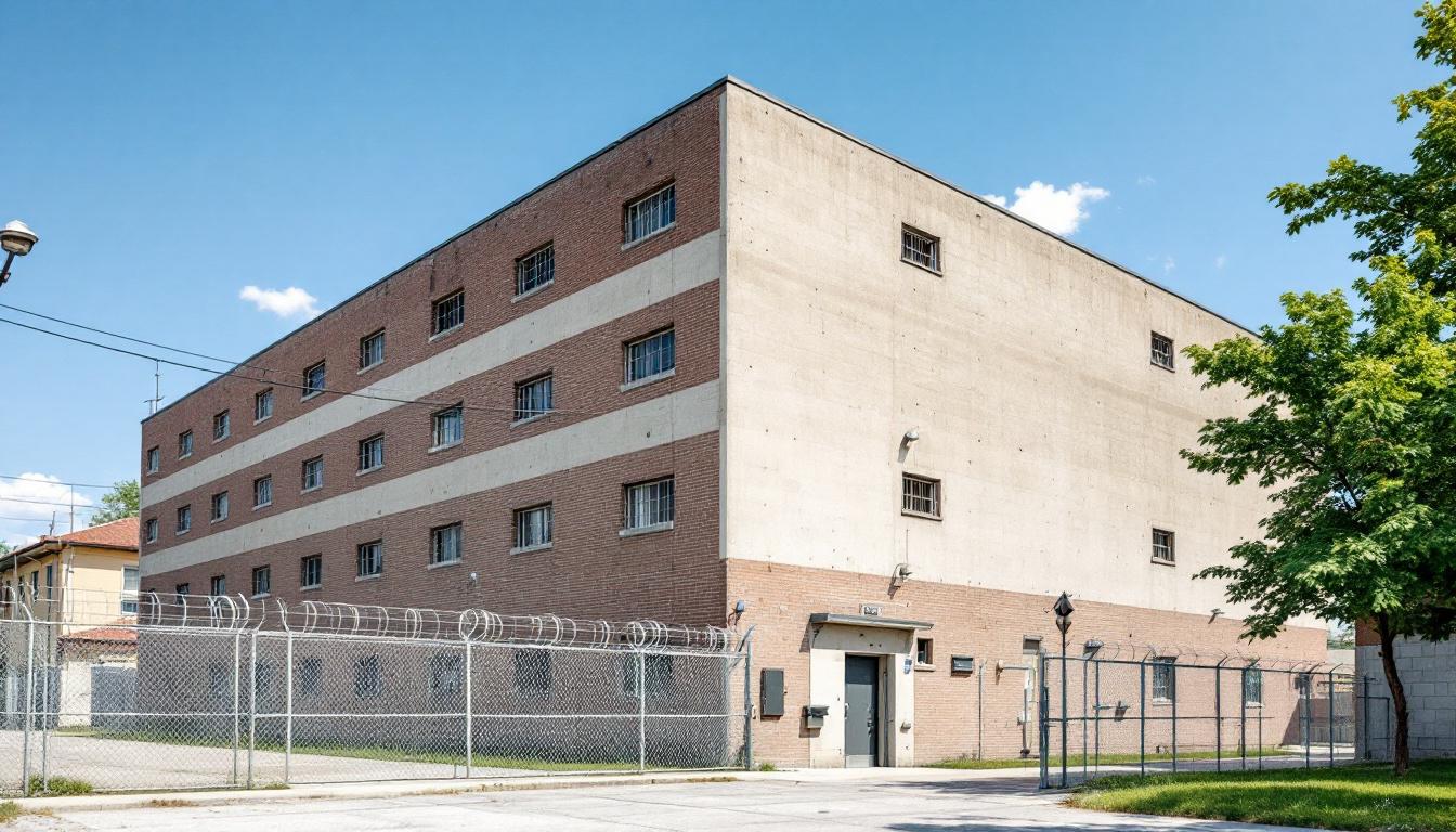 Crisp County Jail exterior view