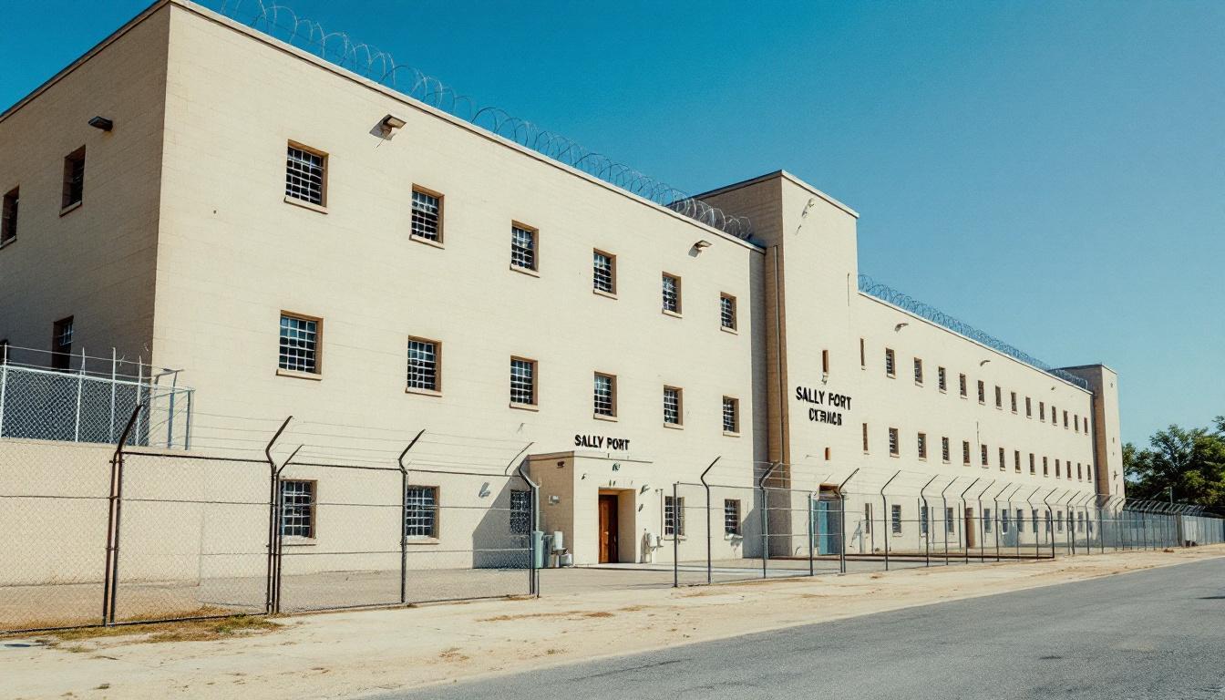 Dade County Jail exterior view