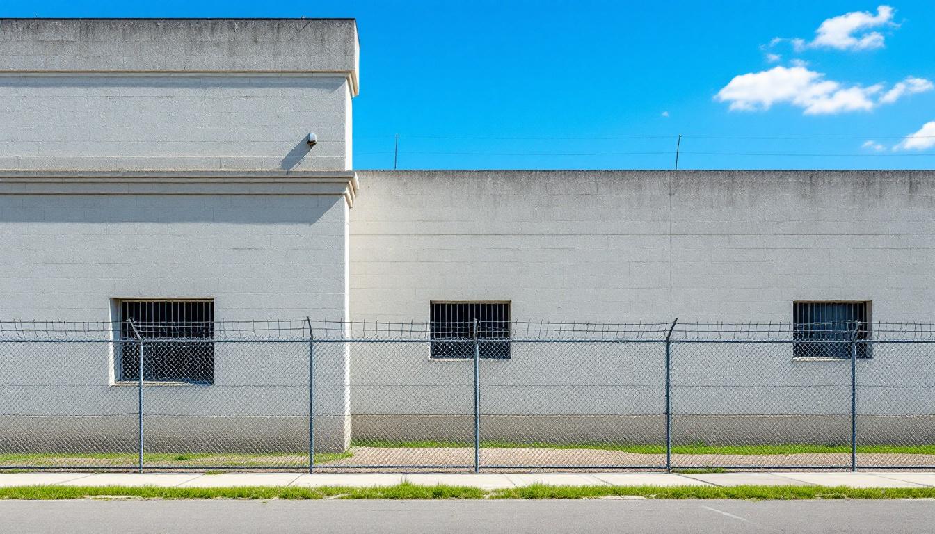 North Tower Detention Facility exterior view