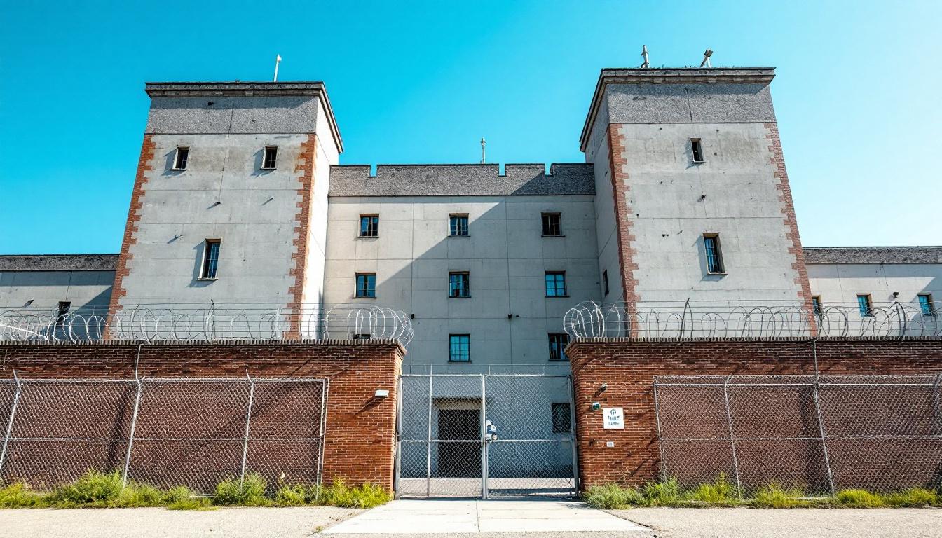 Dan River Prison Work Farm exterior view