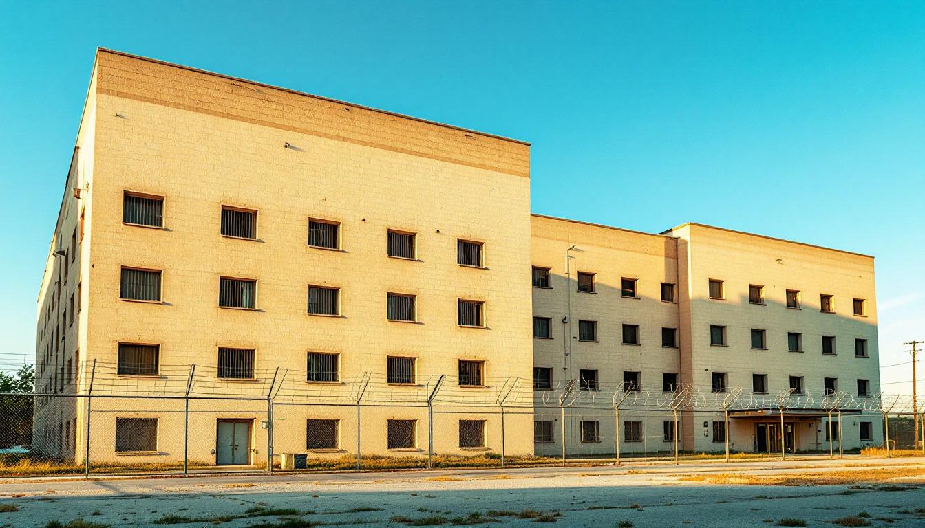Denton County Jail exterior view