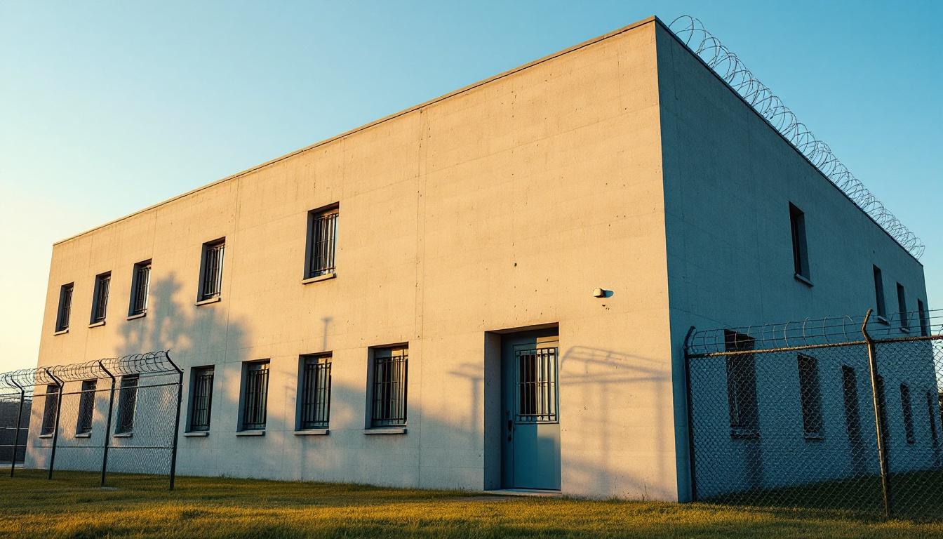 Dodge Detention Facility exterior view