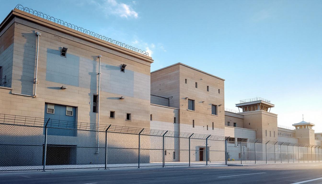 Dodge State Prison exterior view