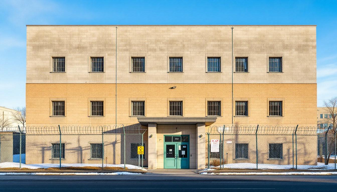 Dunn County Jail exterior view