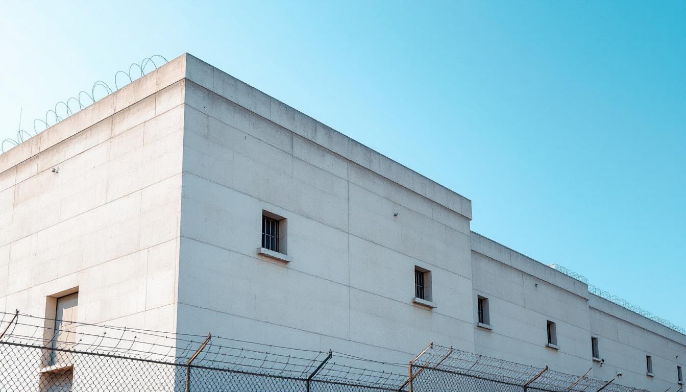 Eden Detention Center exterior view