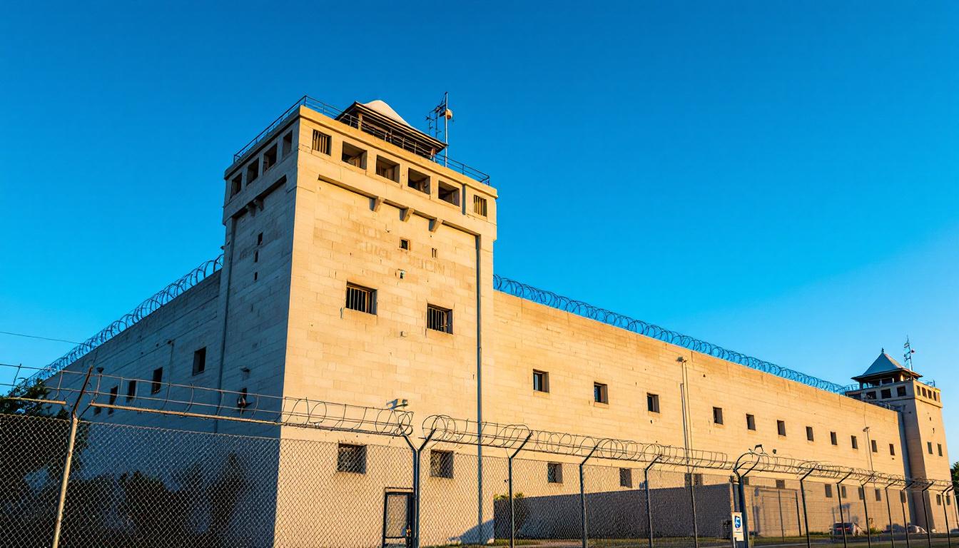 Folsom State Prison exterior view