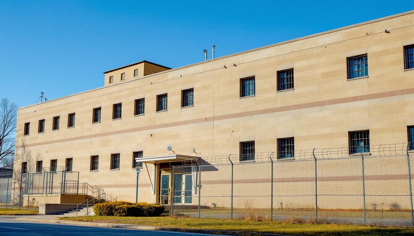 Franklin County Jail exterior view