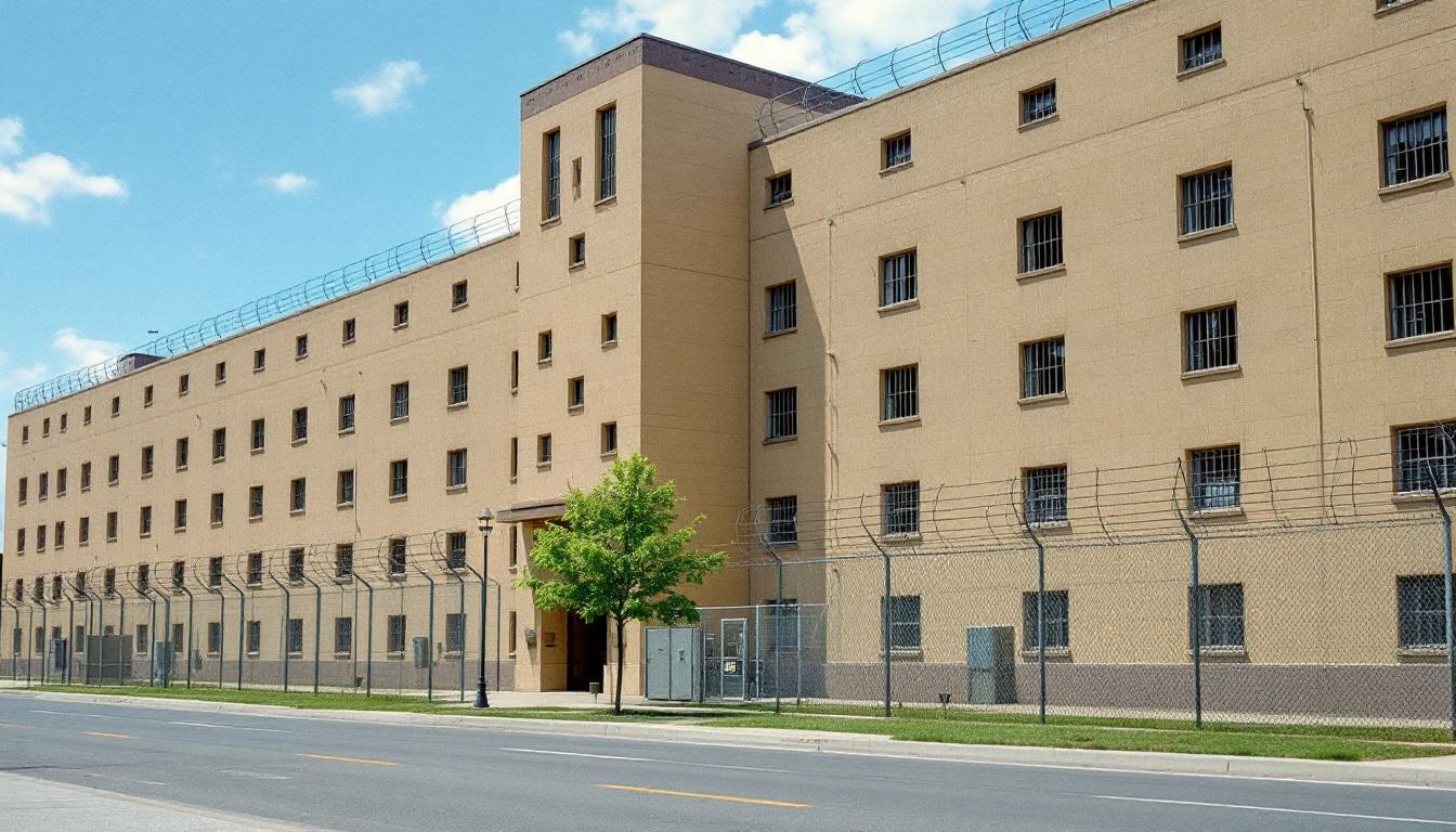 Galveston County Jail exterior view