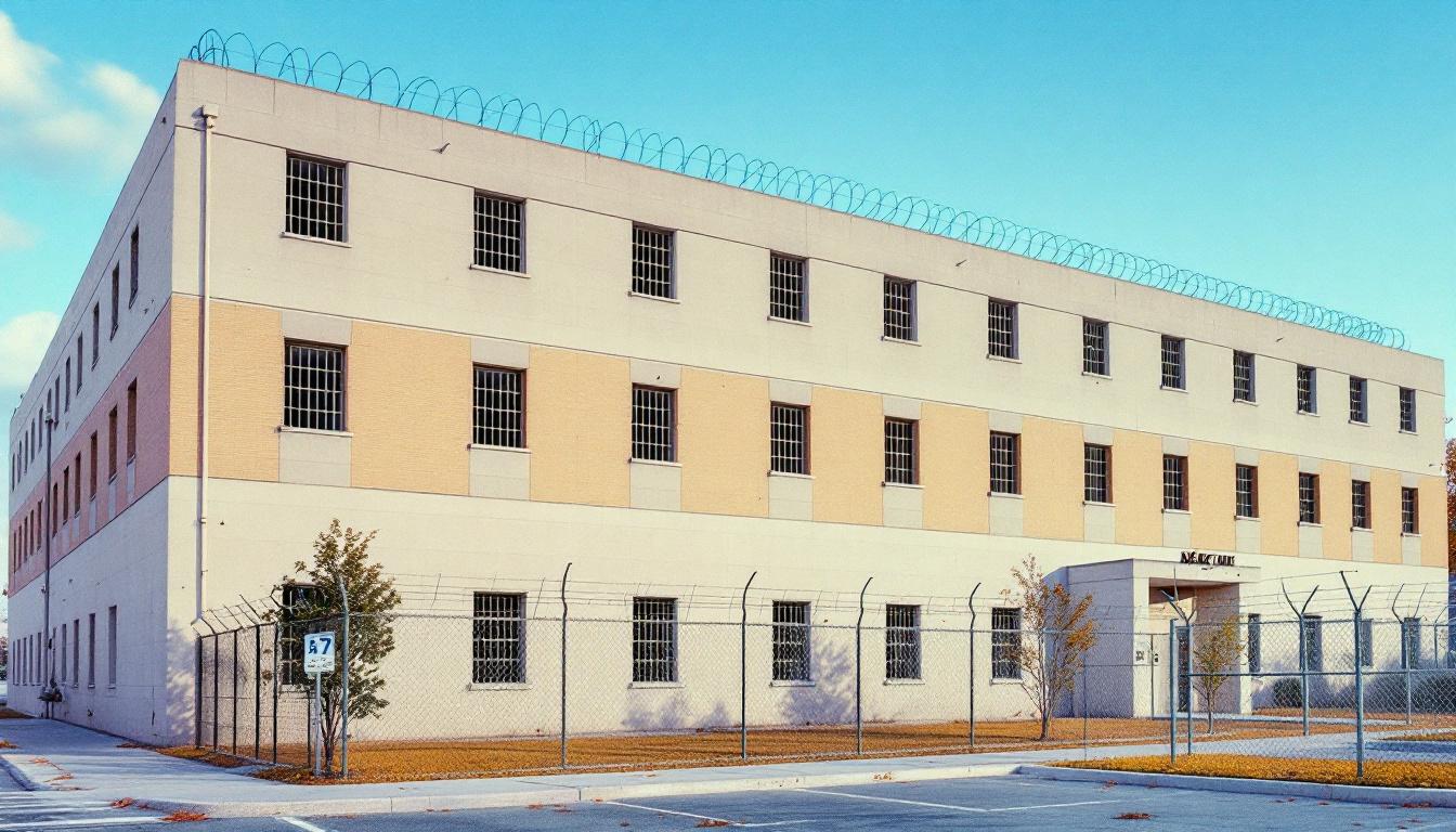 Garza County Jail exterior view