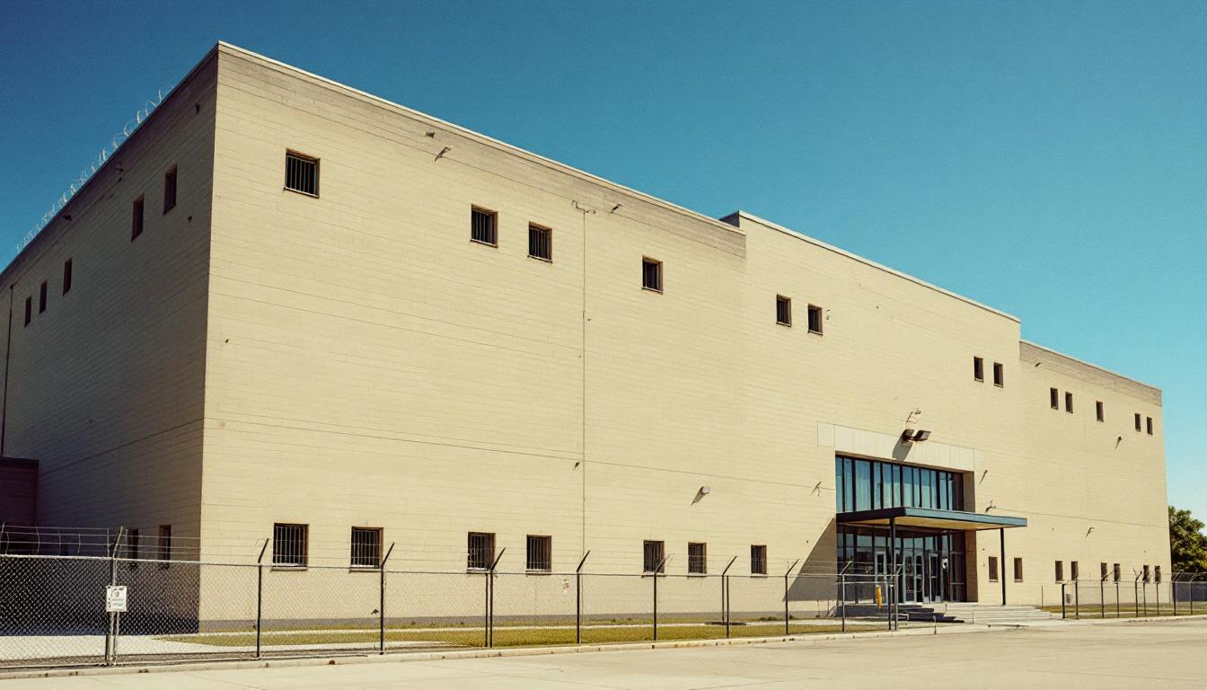 Genesee County Jail exterior view