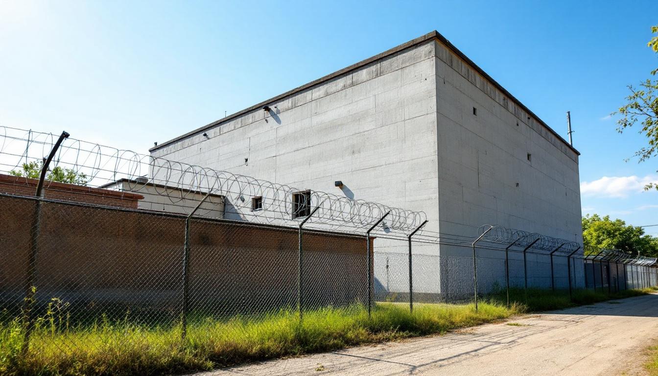 George County Regional Correctional Facility exterior view