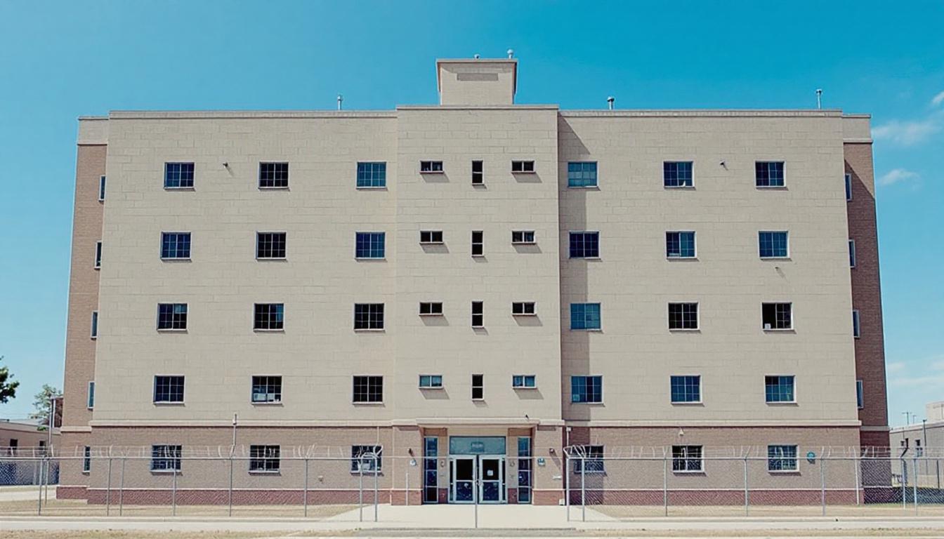 Gila County jail exterior view