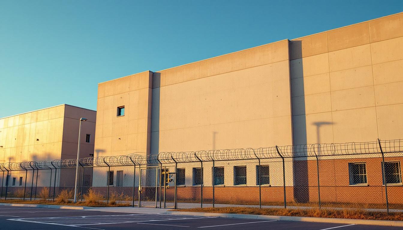 Gilmer County Detention Center exterior view