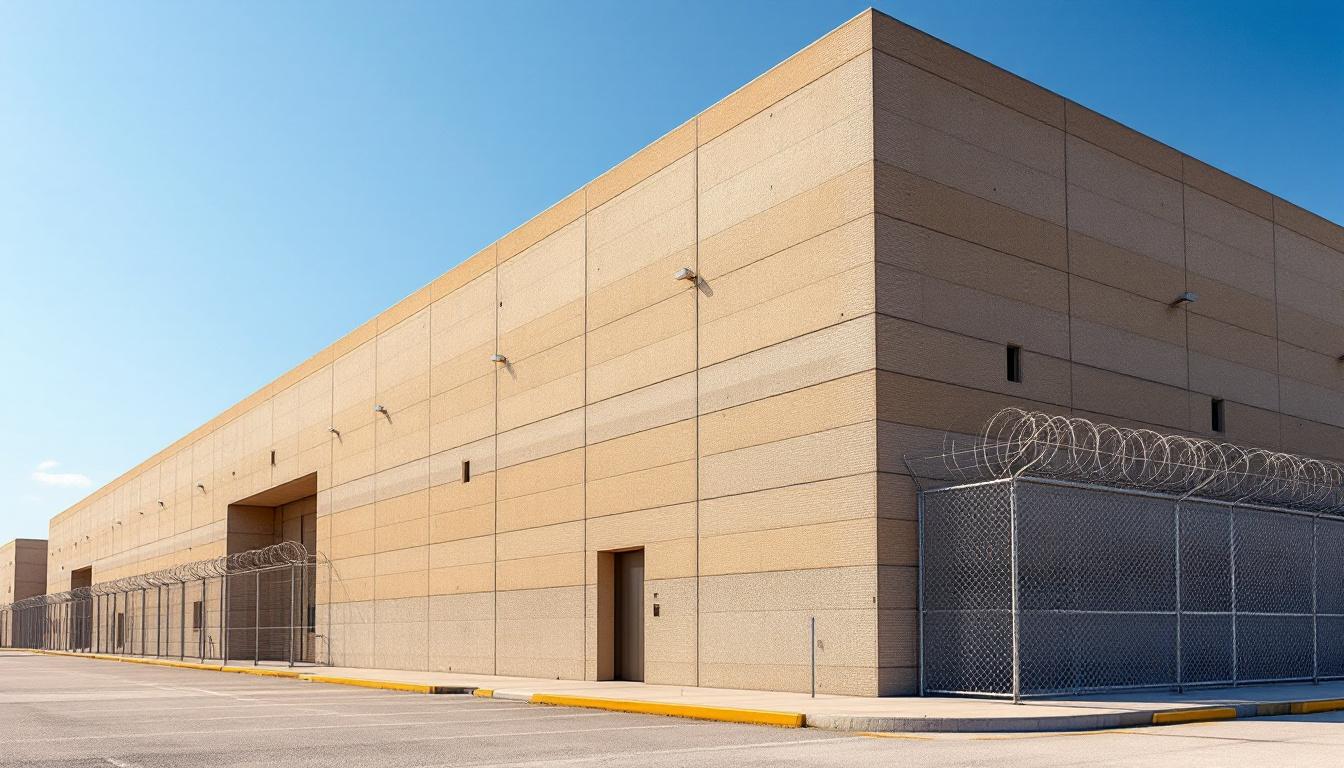TDCJ Ernestine Glossbrenner SAFPF Unit exterior view