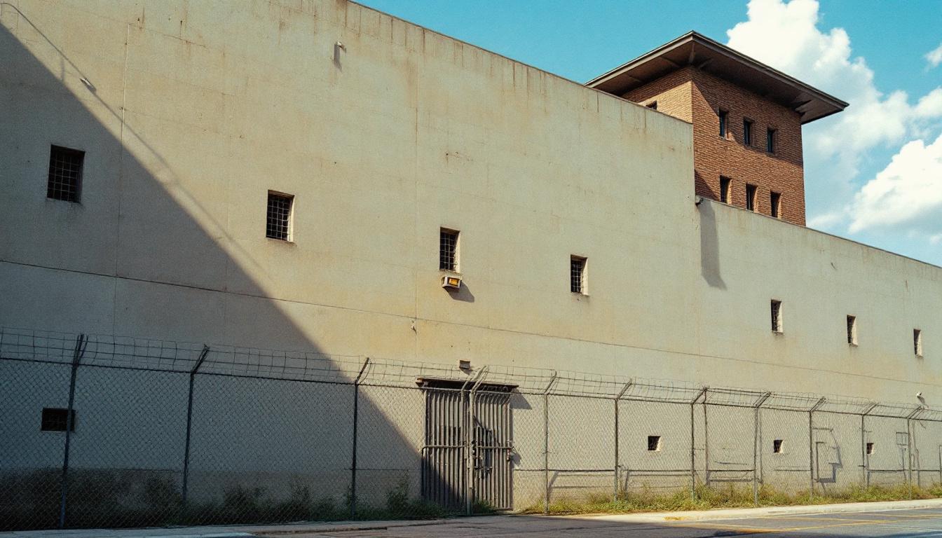 Guadalupe County Jail exterior view