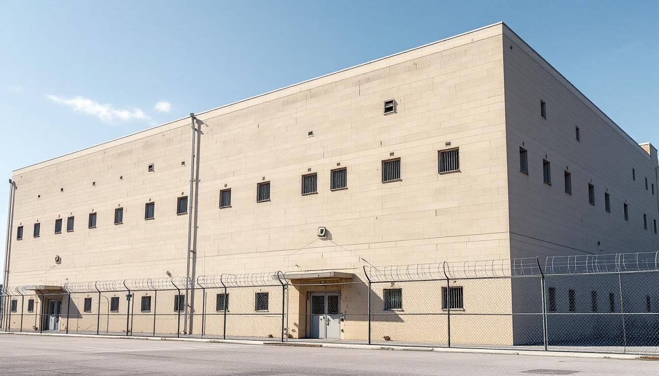 Hall County Jail exterior view