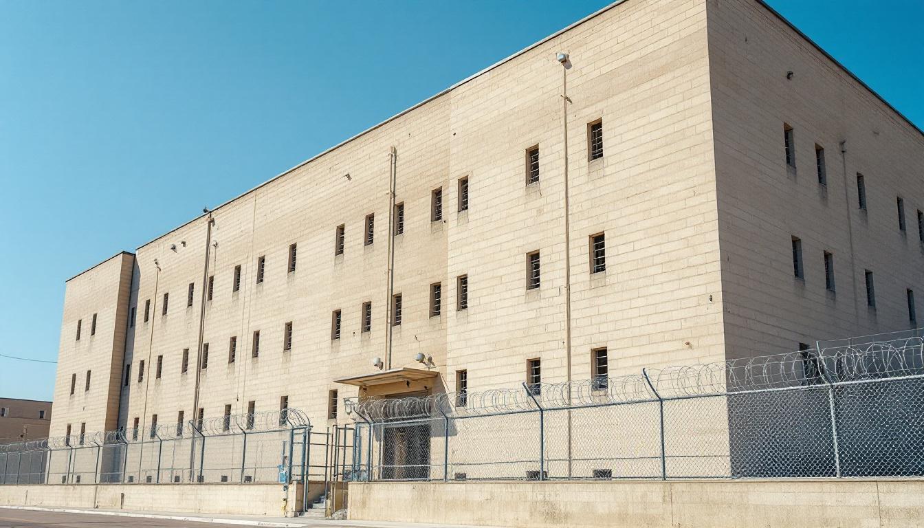 Hampden County Jail exterior view