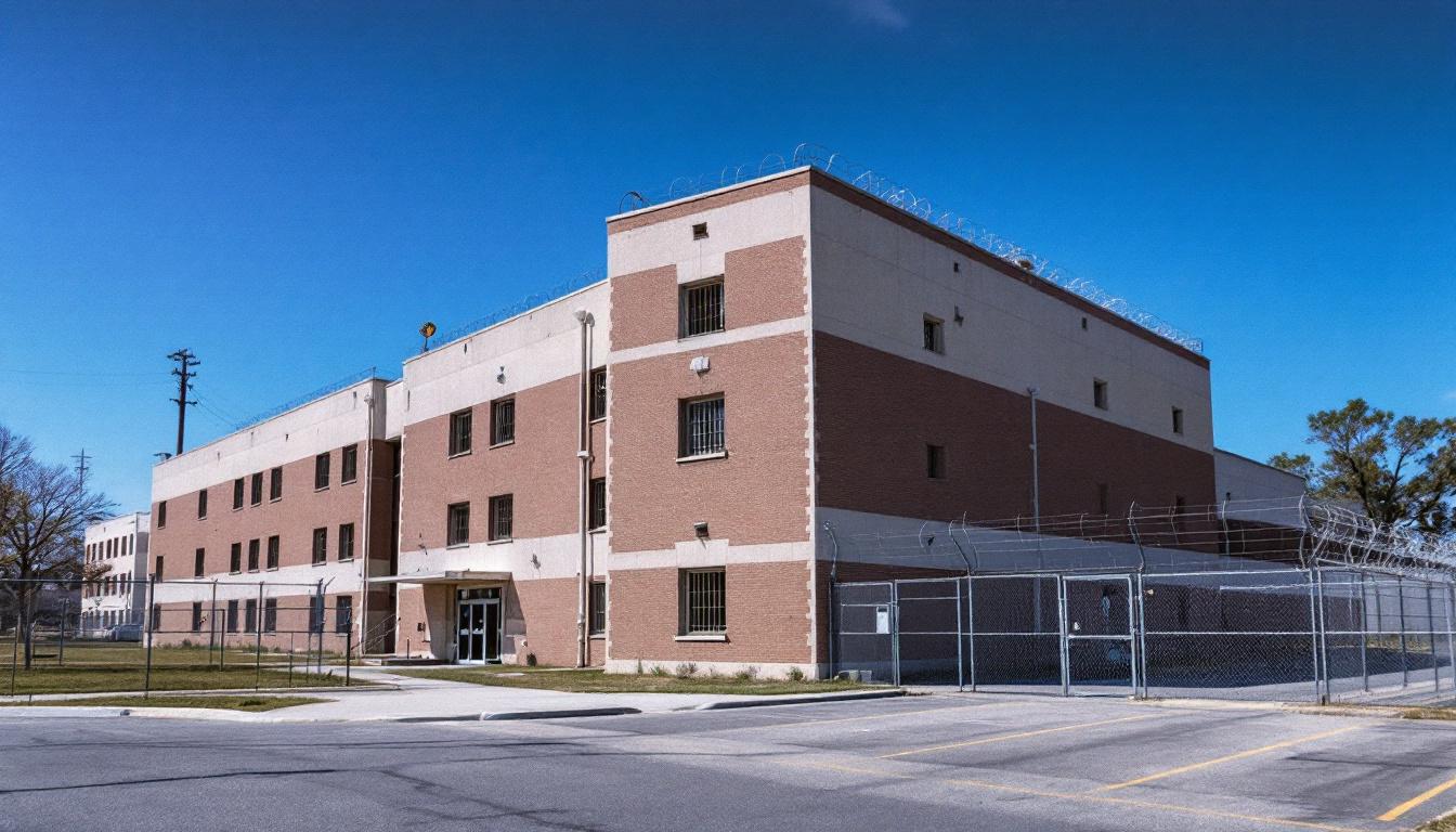 Harris County Jail exterior view