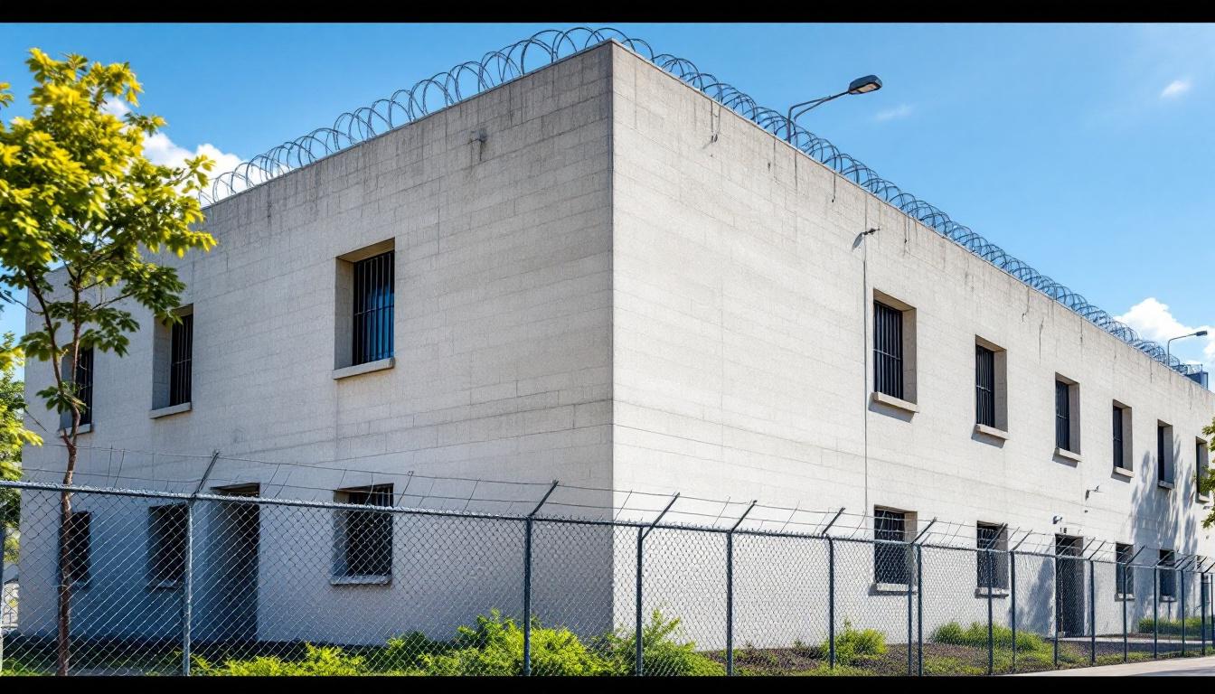 Harvey County Detention Center exterior view