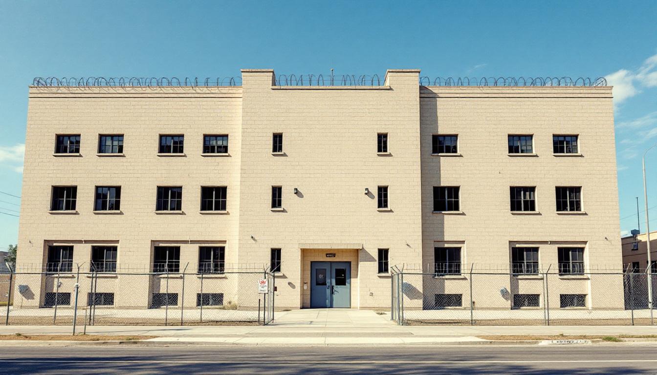Haywood County Jail exterior view