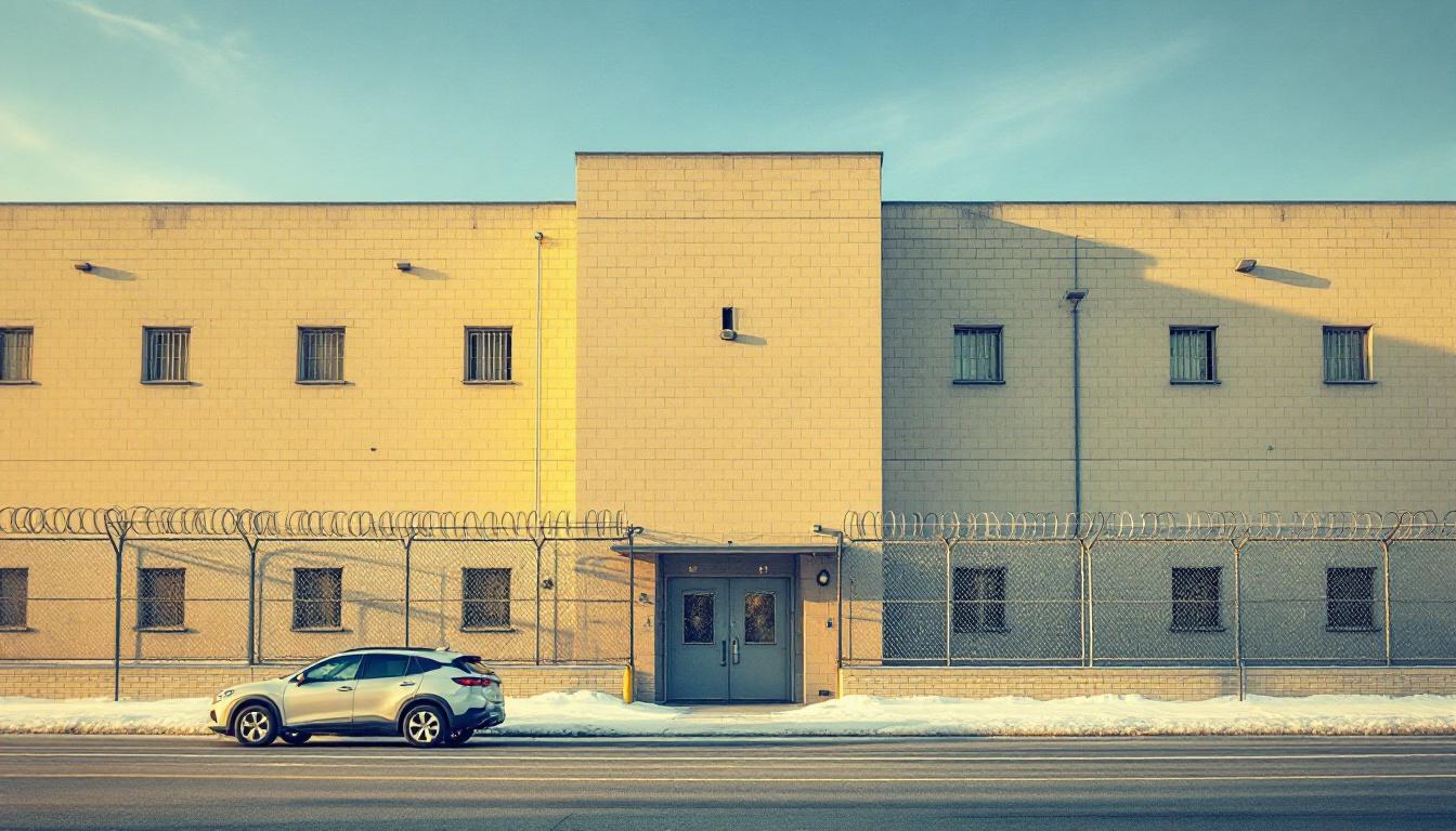 Heard County Jail exterior view