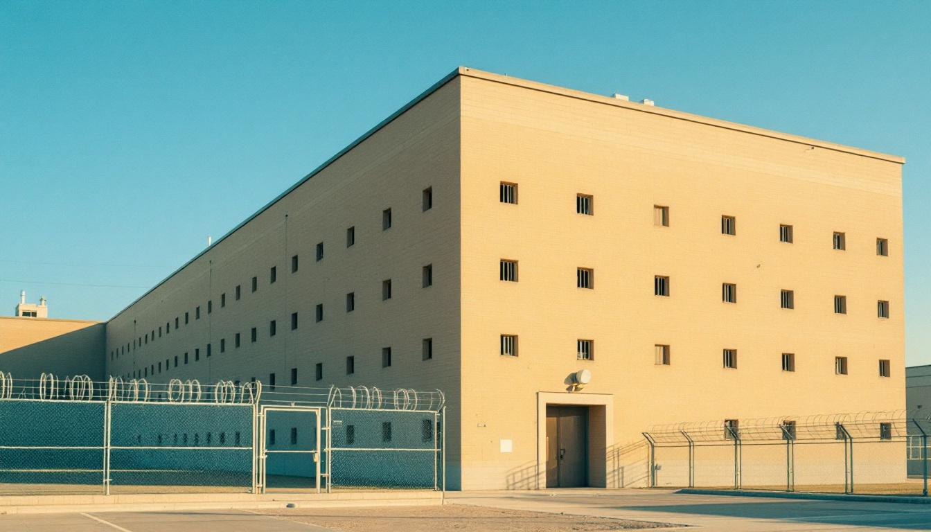 Henderson County Jail exterior view