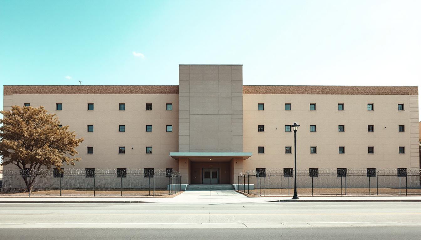 Hill County Jail exterior view