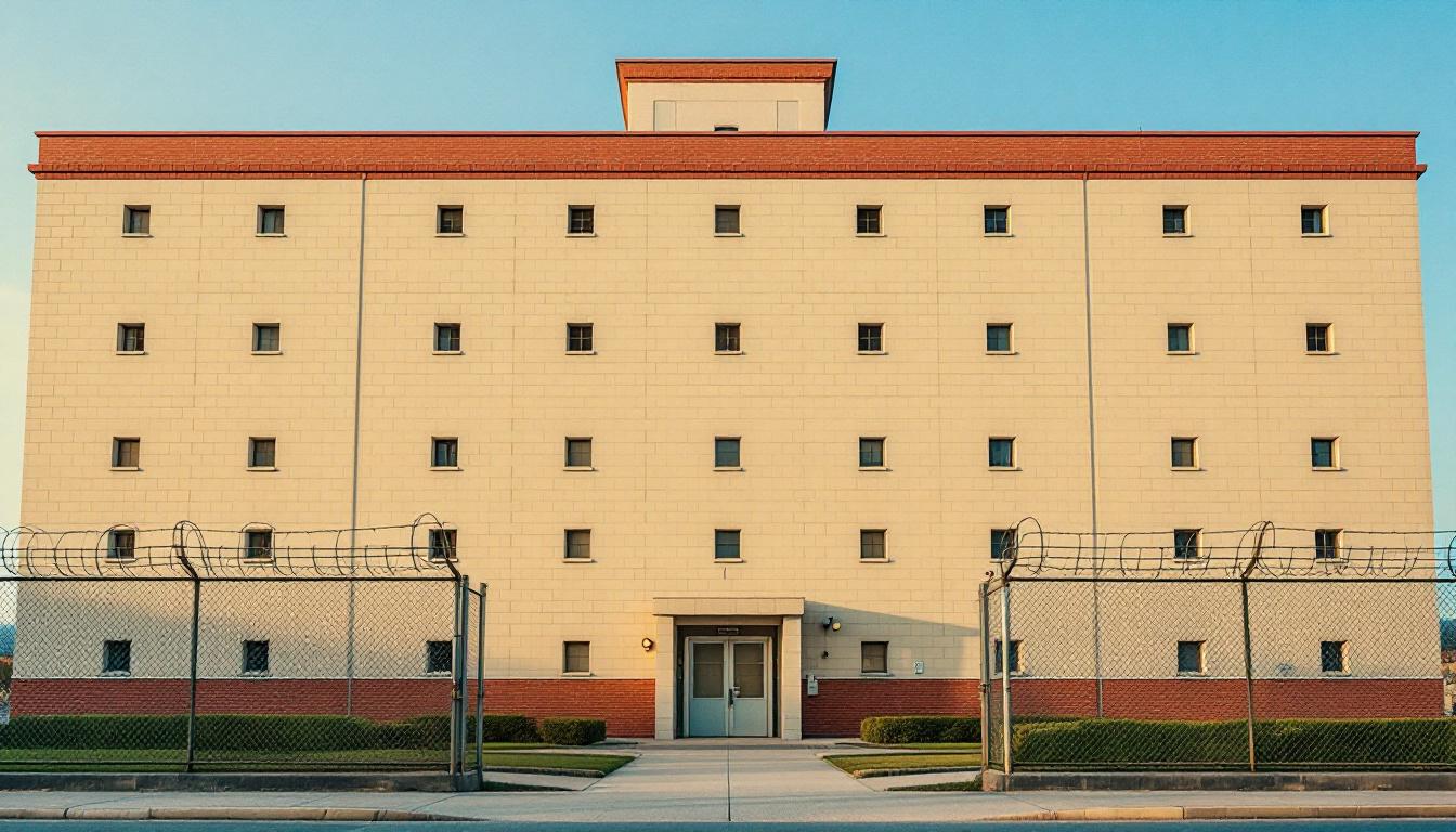 Huntington County Jail exterior view