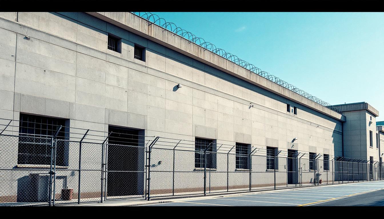 Hutchinson Correctional Facility exterior view