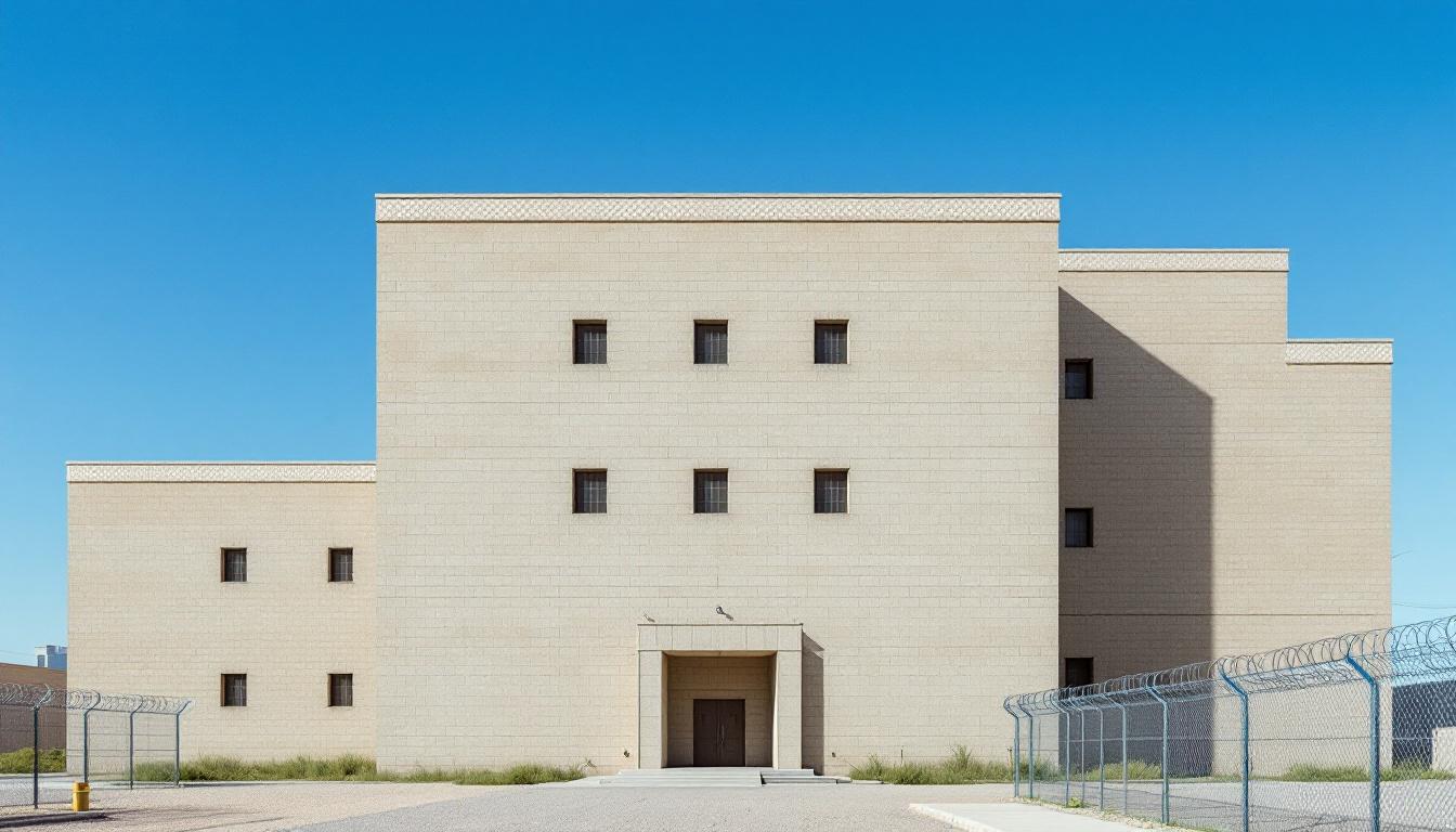 Iberia Parish Jail exterior view