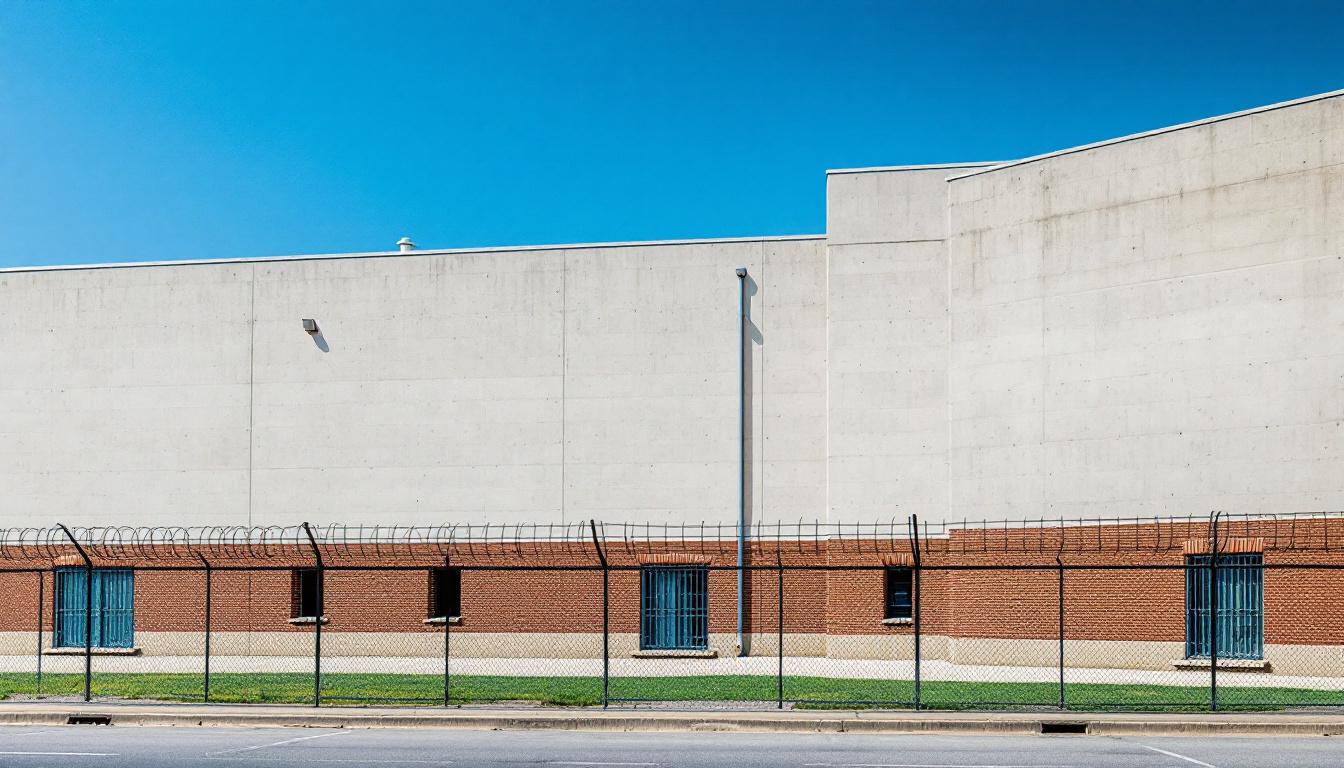 John C Burke Correctional Center exterior view