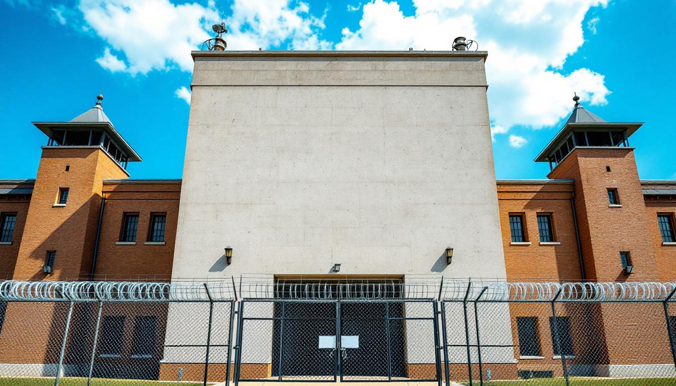 Johnson State Prison exterior view