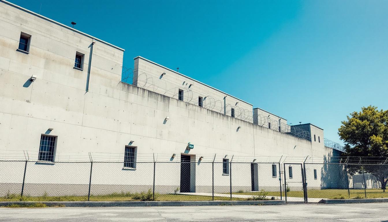Kinross Correctional Facility exterior view