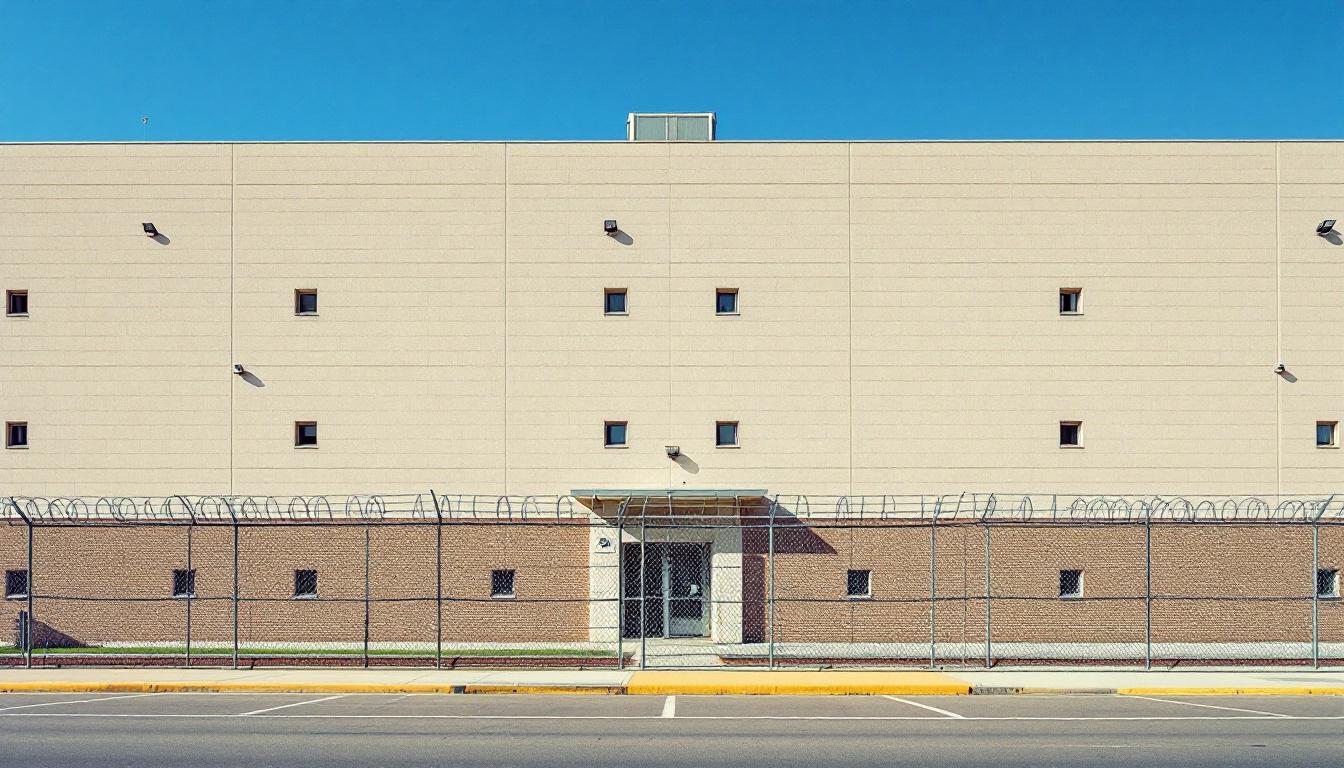 Lamar County Jail exterior view