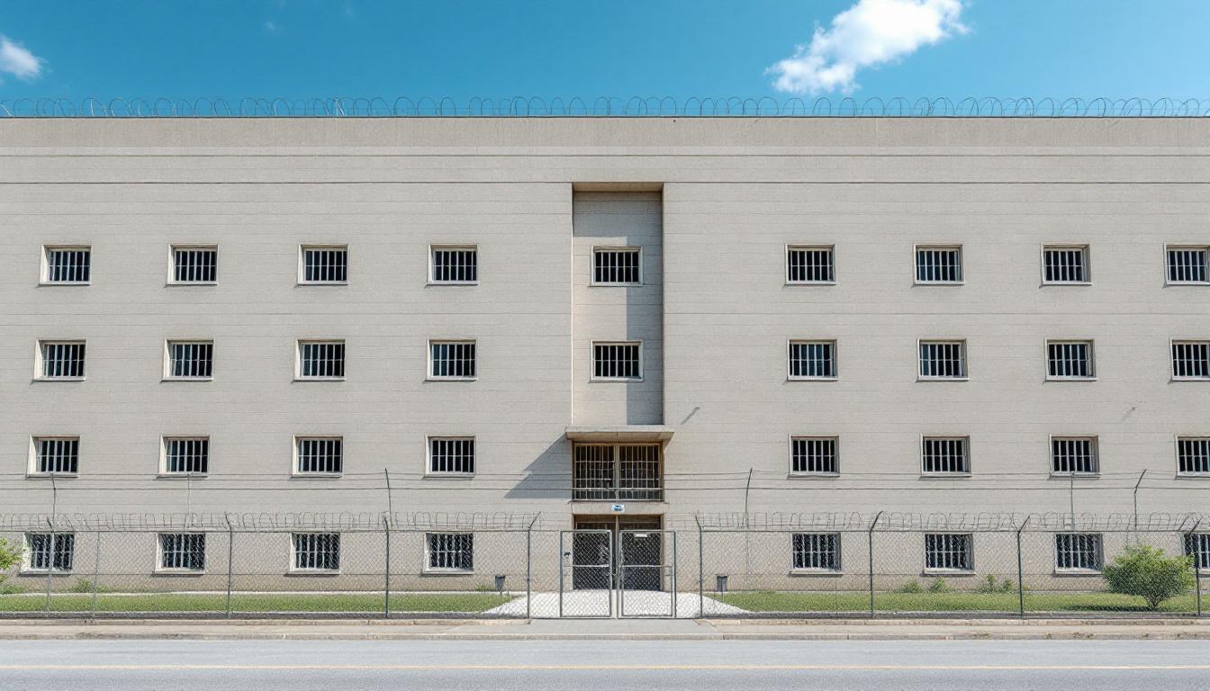 Lauderdale County Jail exterior view
