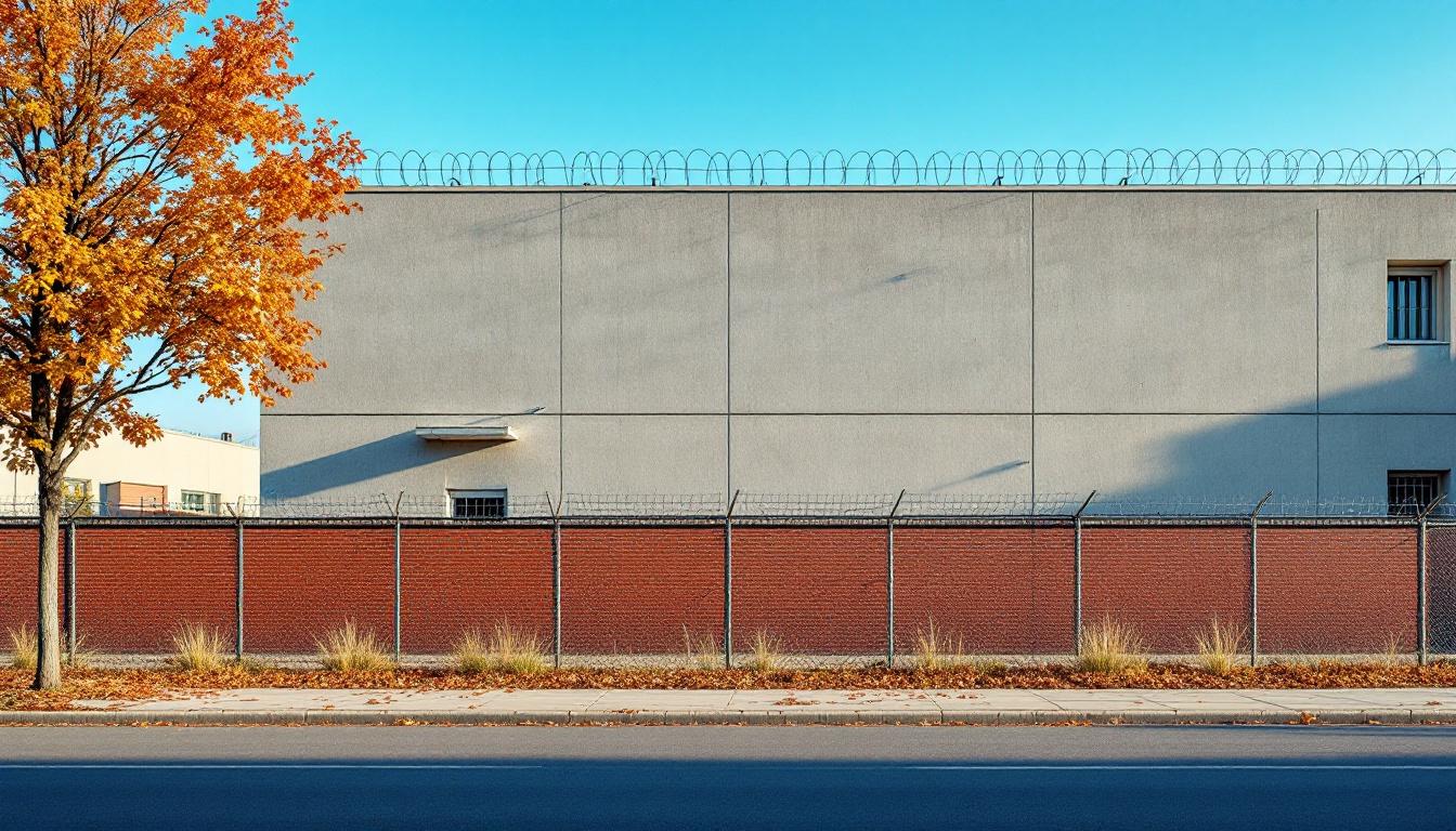 Laurens County Detention Center exterior view