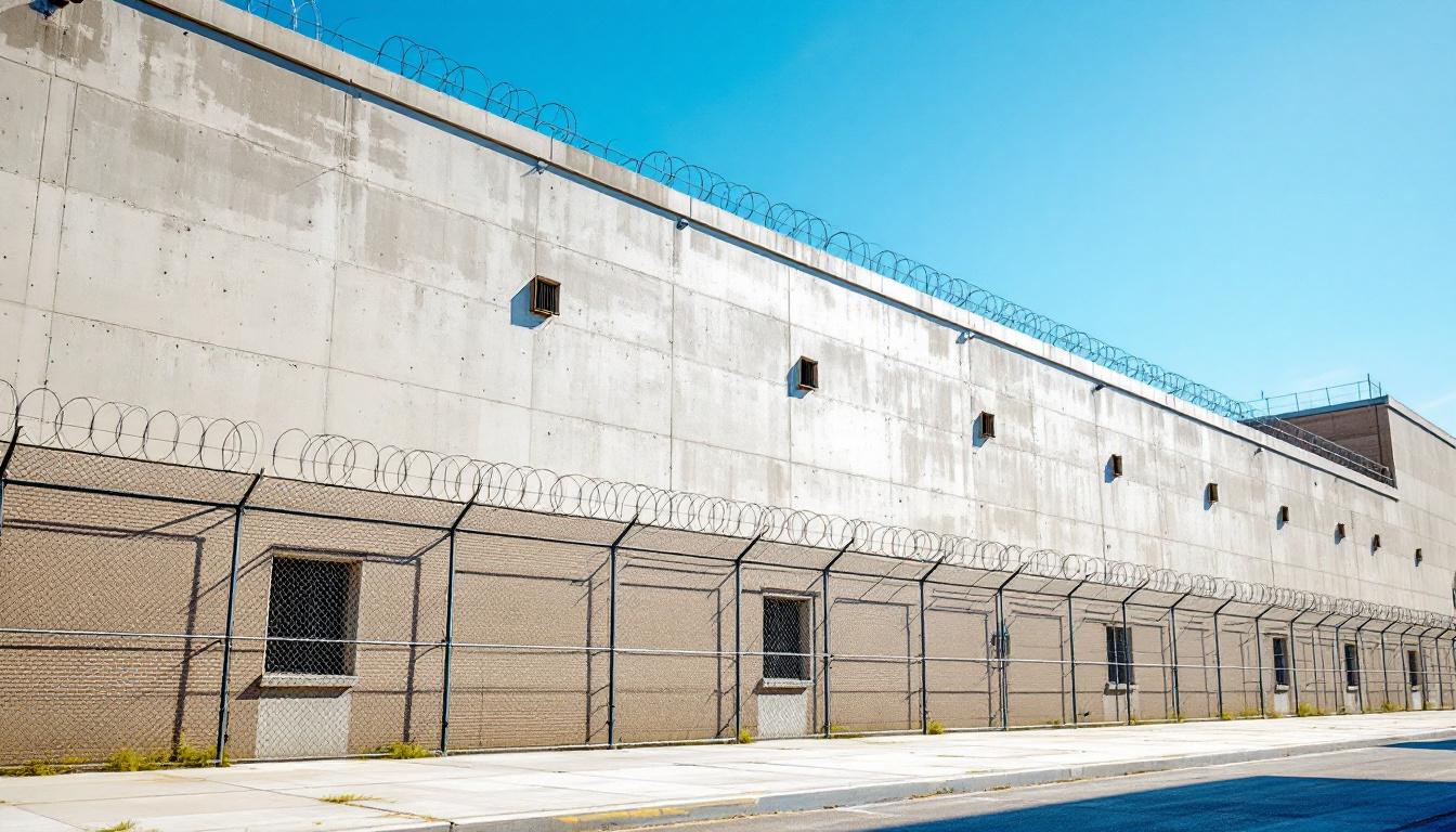 Linn County Correctional Center exterior view