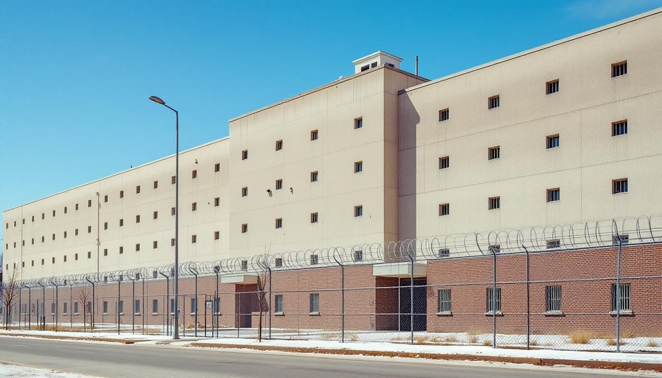 Lowndes County Jail Administration exterior view