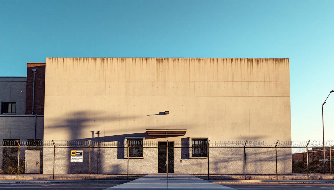 Lubbock County Detention Center exterior view