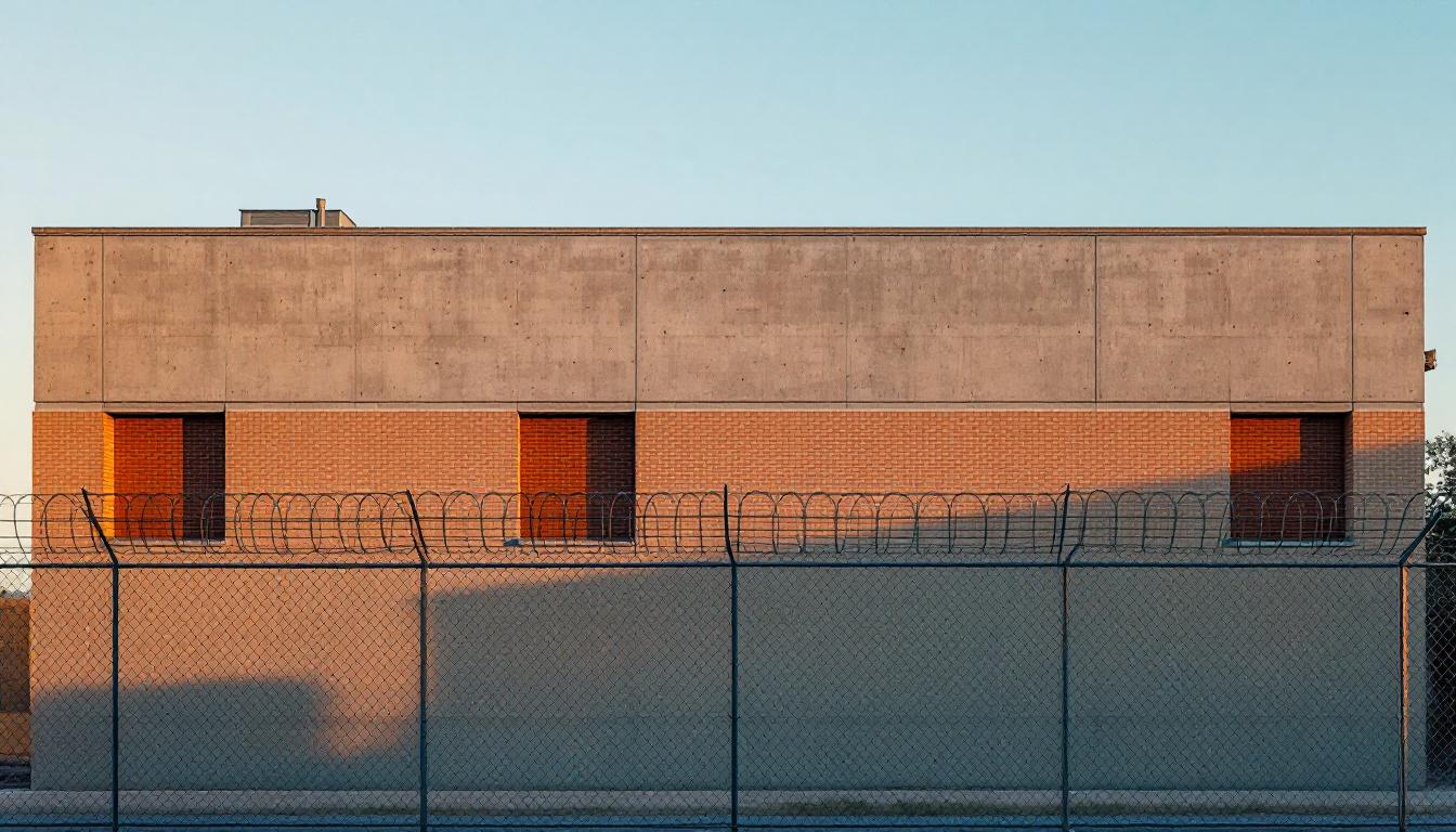 Macon County Detention Center exterior view