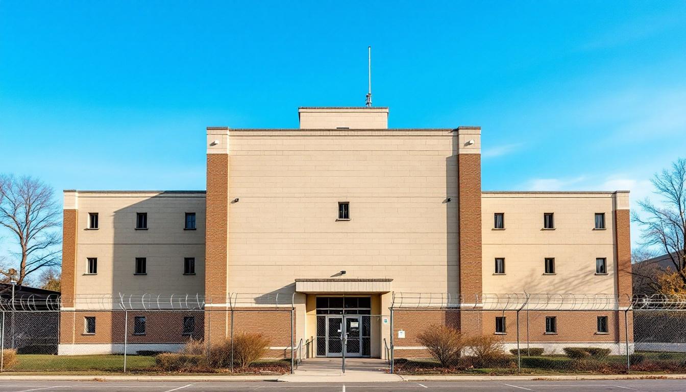 Matagorda County Jail exterior view