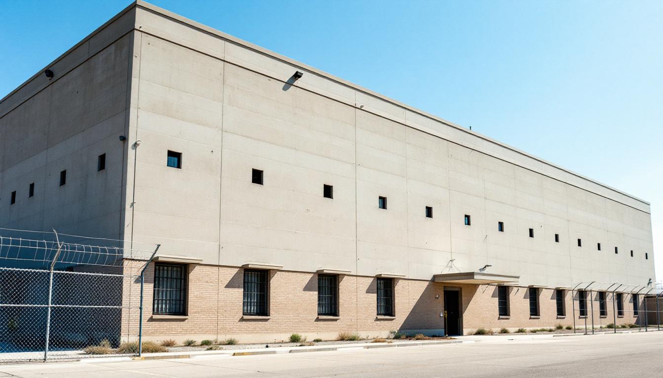 Mc Donald County Jail exterior view