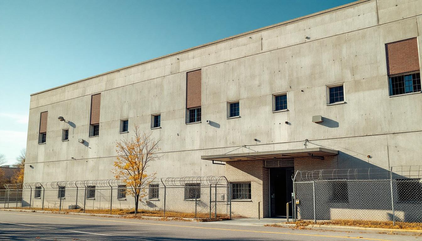 McDowell County Jail exterior view